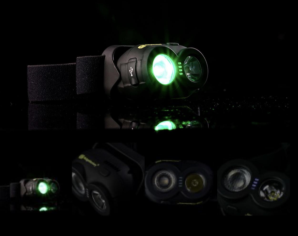 RidgeMonkey VRH150 USB Rechargeable Headtorch RidgeMonkey VRH150 USB Rechargeable Headtorch