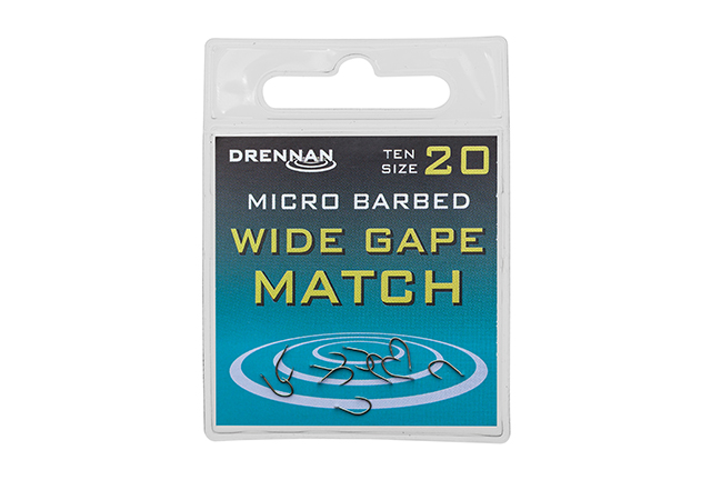 Drennan Wide Gape Match Micro Barbed Hooks