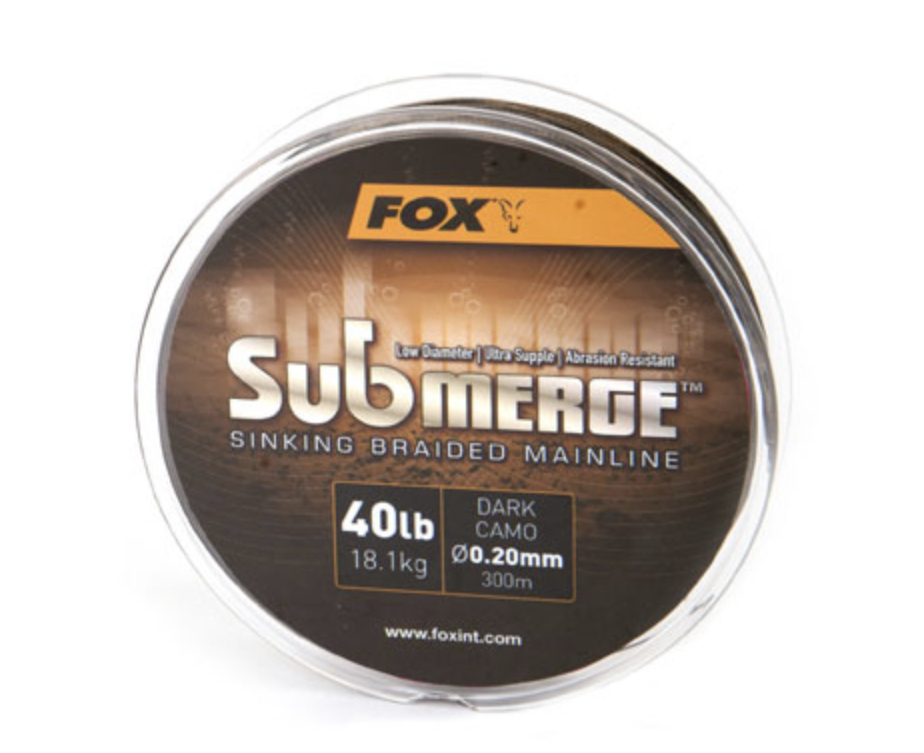 Fox Submerge Sinking Braided Mainline 300m Fox Submerge Sinking Braided Mainline 300m