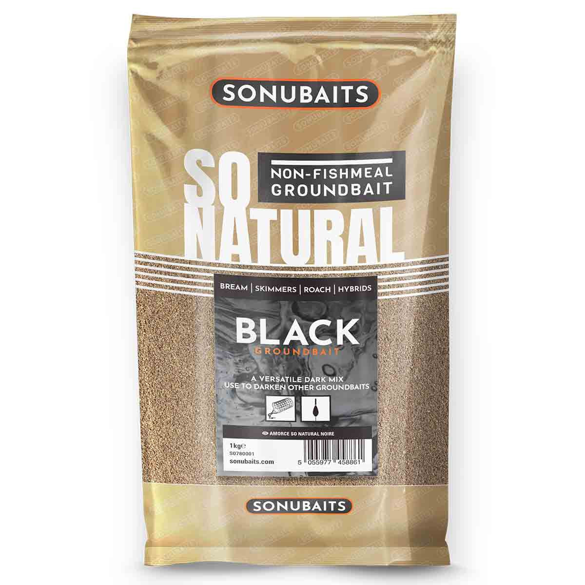 Sonu Baits So Natural Black Groundbait Sonu Baits So Natural Black Groundbait